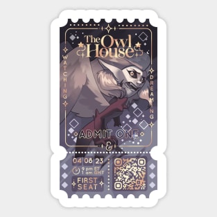 Eda - TOH ticket Sticker